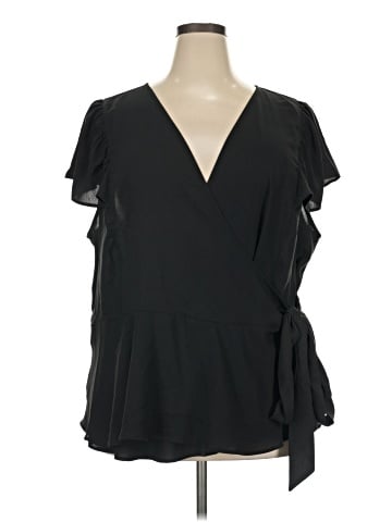 Ann Taylor LOFT Short Sleeve Blouse (view 1)