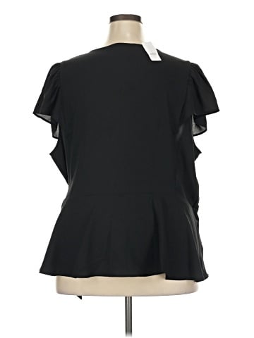 Ann Taylor LOFT Short Sleeve Blouse (view 2)