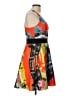 Milly Print Blue Orange Cocktail Dress Size 10 - photo 4