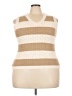 Unbranded Tan Sweater Vest Size 5X (estimated) - photo 1