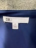 DR2 Blue 3/4 Sleeve Blouse Size 1X - photo 7