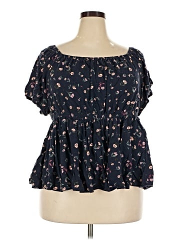 Torrid Short Sleeve Blouse (view 1)