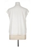 Ann Taylor 100% Polyester Ivory Short Sleeve Blouse Size XL Petite - photo 2