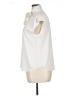 Ann Taylor 100% Polyester Ivory Short Sleeve Blouse Size XL Petite - photo 5
