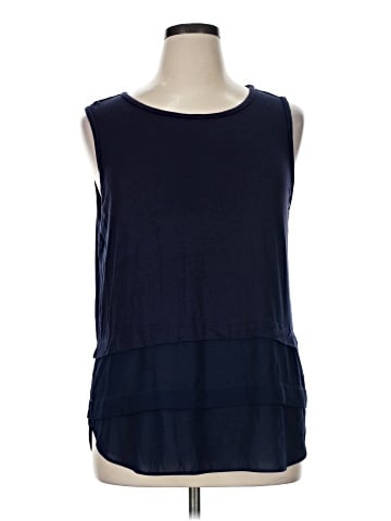 MICHAEL Michael Kors Sleeveless Blouse (view 1)