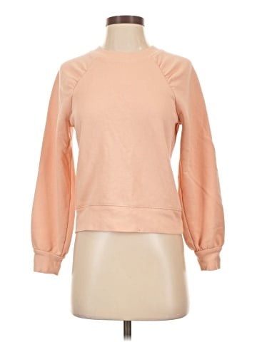 Madewell Gathered Puff-Sleeve Sweatshirt (view 1)