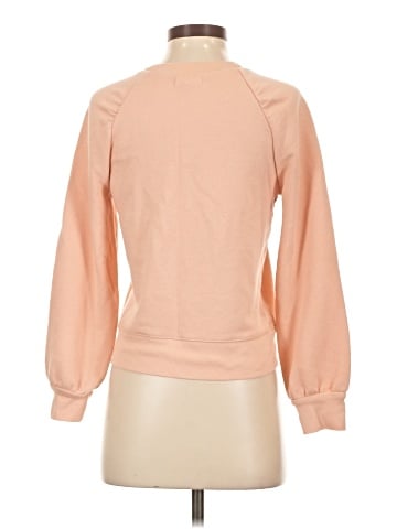 Madewell Gathered Puff-Sleeve Sweatshirt (view 2)