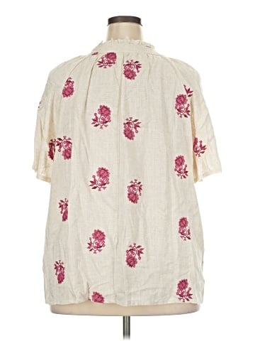 Solitaire Short Sleeve Blouse (view 2)