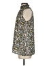 Soprano 100% Polyester Gray Sleeveless Blouse Size S - photo 5