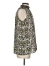 Soprano 100% Polyester Gray Sleeveless Blouse Size S - photo 4