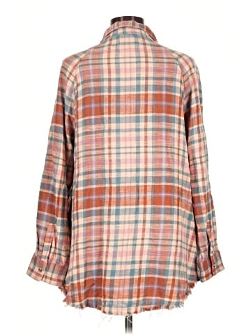 Lucky Brand 3/4 Sleeve Button-Down Shirt (view 2)