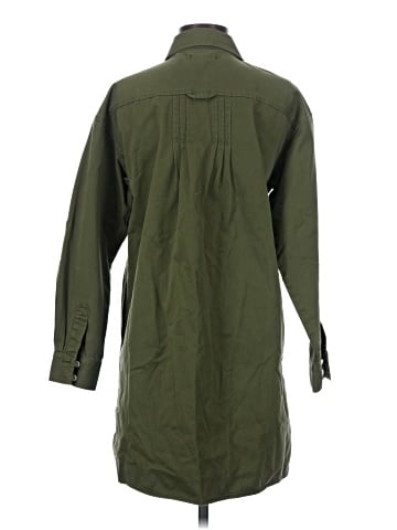 Madewell Mini Shirtdress in (Re)generative Chino (view 2)