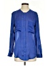 MNG Blue Long Sleeve Blouse Size XS - photo 1