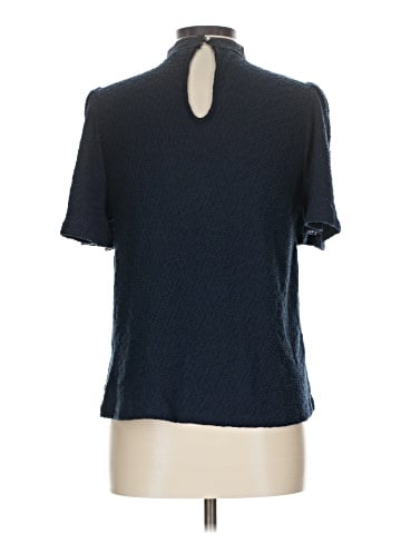 Cable & Gauge Short Sleeve Blouse (view 2)