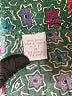 Unbranded 100% Rayon Paisley Green Shorts Size 14 - photo 3