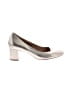 Aerosoles Metallic Silver Heels Size 9 - photo 1