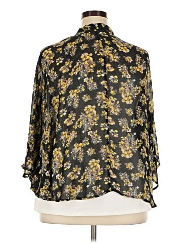 Xhilaration 3/4 Sleeve Blouse (view 2)