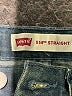 Levi's Chevron-herringbone Blue Jeans Size 8 - photo 3