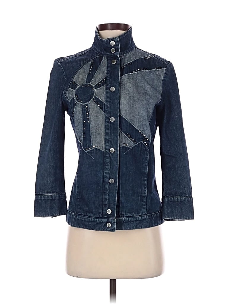 Pre-owned Ungaro Fever Denim Jacket In Blue