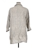 Flax 100% Linen Gray Jacket Size 14 (L) - photo 2