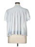 J.Crew 100% Cotton Blue Short Sleeve Blouse Size XL - photo 2