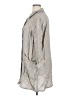 Flax 100% Linen Gray Jacket Size 14 (L) - photo 5