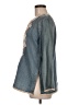 J.Crew Blue Long Sleeve Blouse Size 8 - photo 5
