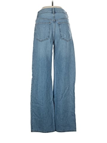 Madewell The Perfect Vintage Wide-Leg Jean in Airy Denim (view 2)