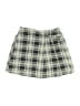 Zara Plaid Silver Skort Size 11 - 12 - photo 1
