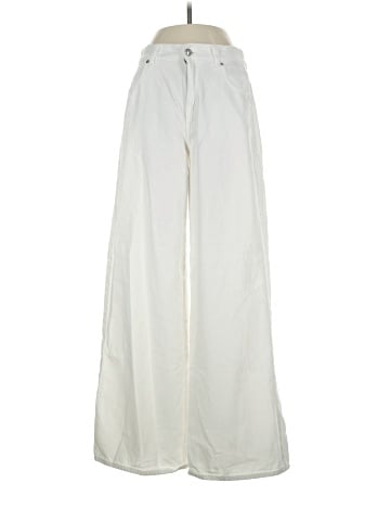 Madewell Superwide-Leg Jeans in Tile White: Airy Denim Edition (view 1)