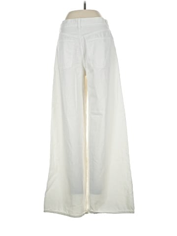 Madewell Superwide-Leg Jeans in Tile White: Airy Denim Edition (view 2)