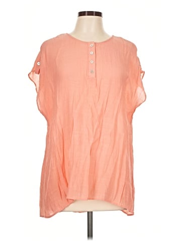 Robert Louis Short Sleeve Blouse (view 1)