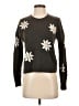 Madewell Floral Gray Wool Pullover Sweater Size XS - photo 1