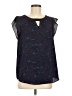 Joe Fresh Teal Sleeveless Blouse Size M - photo 1