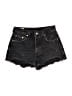 Levi's Black Denim Shorts Size 25 waist - photo 1