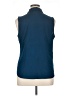 Ann Taylor 100% Polyester Blue Sleeveless Blouse Size XL Petite - photo 2