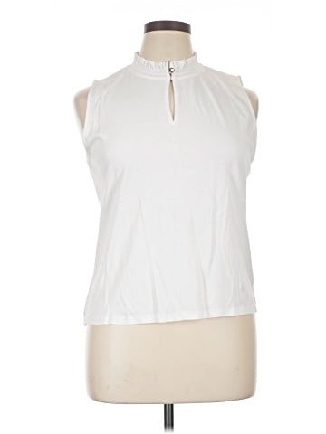 Ann Taylor Sleeveless T-Shirt (view 1)