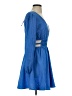 Blush 100% Polyester Blue Cocktail Dress Size S - photo 4