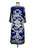 Haani Paisley Blue Cocktail Dress Size L - photo 1