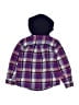 L.L.Bean 100% Cotton Plaid Purple Jacket Size 4T - photo 2