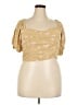 BP. Gold Short Sleeve Top Size 2X - photo 1