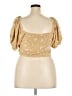 BP. Gold Short Sleeve Top Size 2X - photo 2