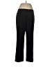 Kasper 100% Polyester Solid Black Dress Pants Size 12 Petite - photo 1