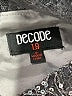 Decode 1.8 100% Polyester Gray Silver Cocktail Dress Size 4 - photo 4