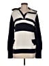 Tommy Hilfiger 100% Cotton Stripes Blue Pullover Sweater Size L - photo 1