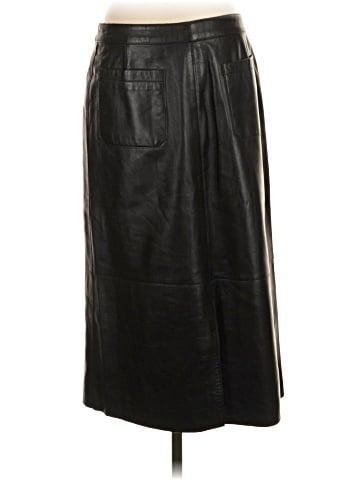 Isda & Co Leather Skirt (view 2)