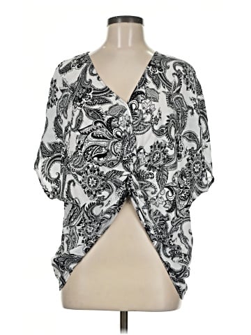 Karen Kane 3/4 Sleeve Blouse (view 1)