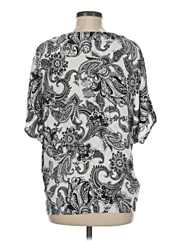 Karen Kane 3/4 Sleeve Blouse (view 2)
