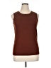 Talbots Brown Sleeveless Top Size 0X - photo 1