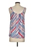 CAbi 100% Rayon Blue Sleeveless Blouse Size S - photo 2